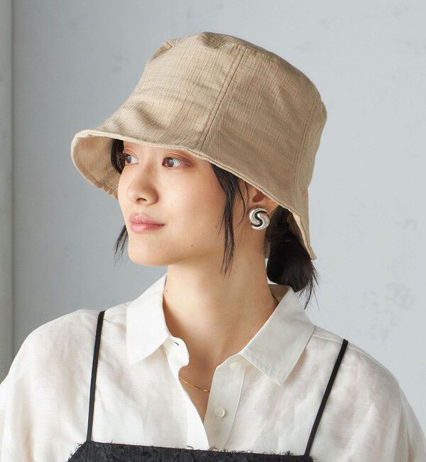 SHIPS for women「perah: 〈UVカット〉チューリップ ハット ◇」|ハット|