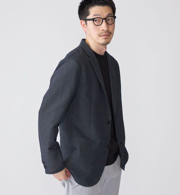 SHIPS「SHIPS:〈手洗い可能〉ウール ブレンド カラミ ジャケット」|テーラードジャケット|