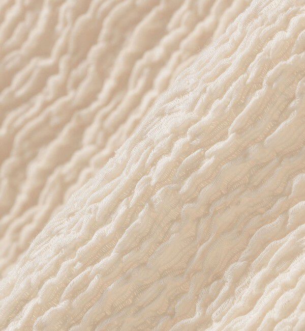 SHIPS for women「〈手洗い可能〉ランダム ブルーゼ ショート スリーブ プルオーバー」|Tシャツ・カットソー|