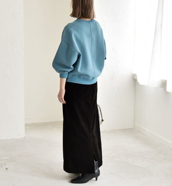 quaranciel「quaranciel:〈洗濯機可能〉ポンチ ベーシック コンパクト スウェット」|スウェット・ジャージ|