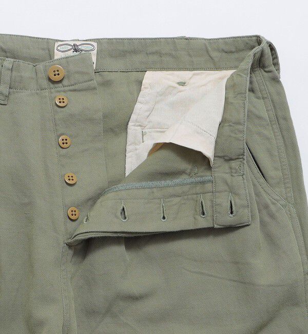 SHIPS「WYTHE NEW YORK: PLEATED CTN/LNN CHINO」|チノ|