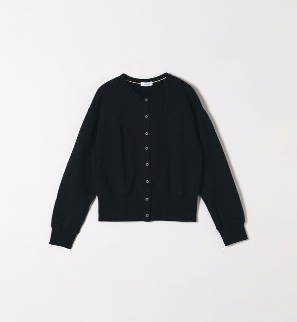 SHIPS any「【WEB限定】SHIPS any: USA コットン 裏起毛 コンパクト スナップ カーディガン」|カーディガン|