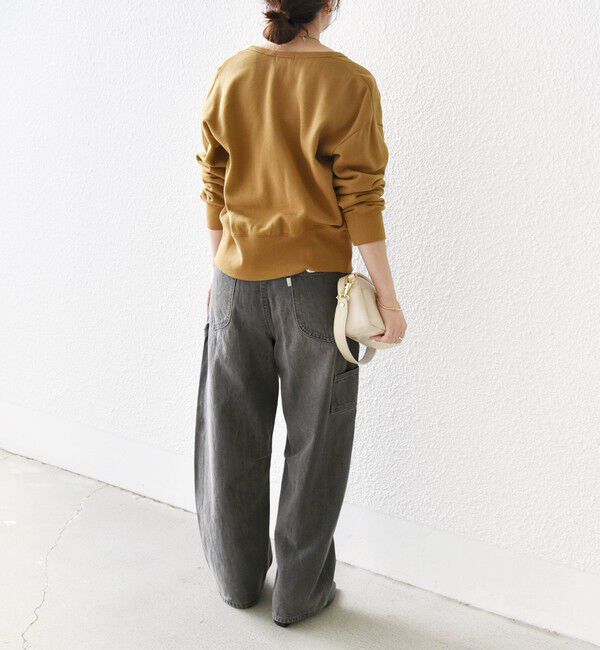 SHIPS any「【WEB限定】SHIPS any: USA コットン 裏起毛 コンパクト スナップ カーディガン」|カーディガン|