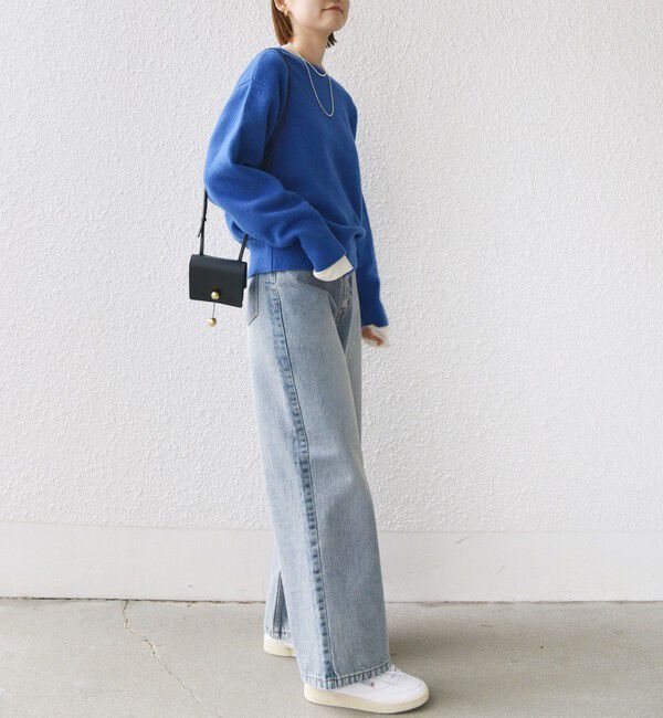 SHIPS for women「〈手洗い可能〉7G ウール カシミヤ ヘンリーネック 2WAY プルオーバー」|ニット・セーター|