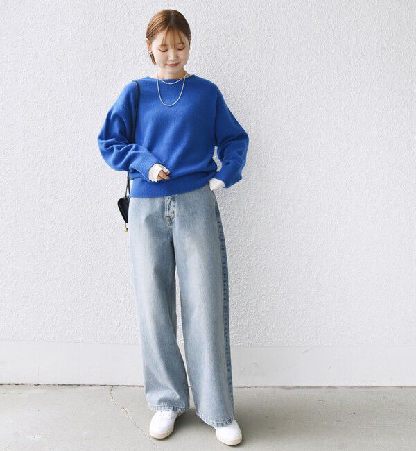 SHIPS for women「〈手洗い可能〉7G ウール カシミヤ ヘンリーネック 2WAY プルオーバー」|ニット・セーター|