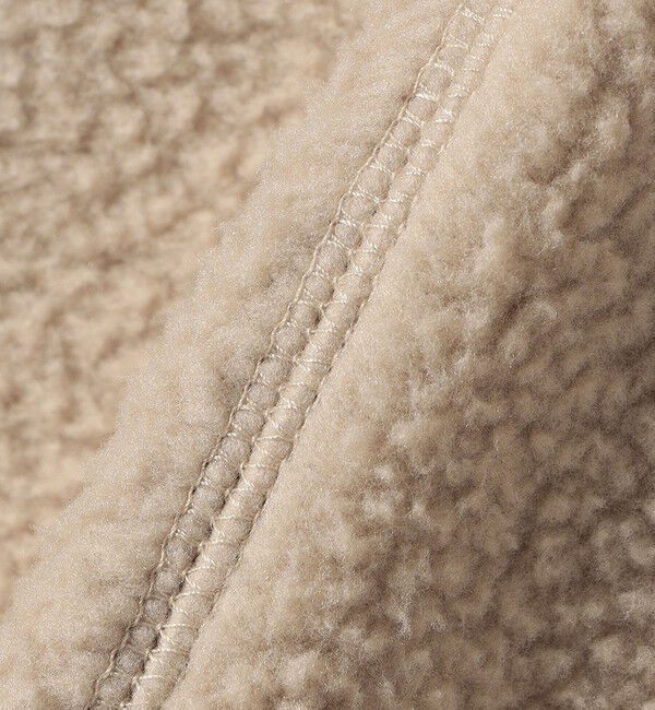 SHIPS any「SHIPS any:〈洗濯機可能〉ボア フリース フード ブルゾン パーカー」|パーカー|