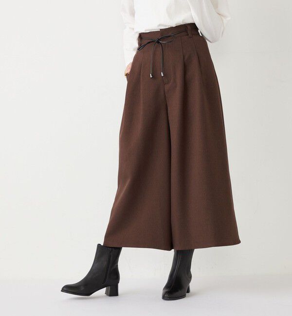 SHIPS Colors 「SHIPS Colors:〈洗濯機可能〉 ウーリッシュ ガウチョ パンツ」|その他|