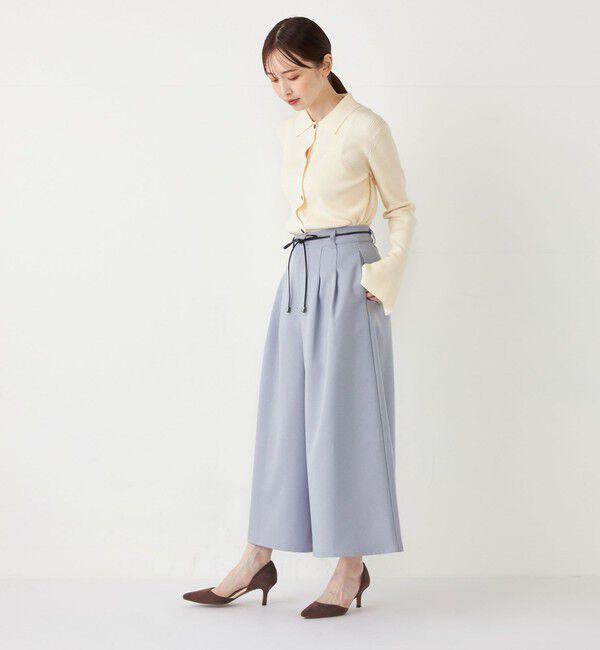 SHIPS Colors 「SHIPS Colors:〈洗濯機可能〉 ウーリッシュ ガウチョ パンツ」|その他|