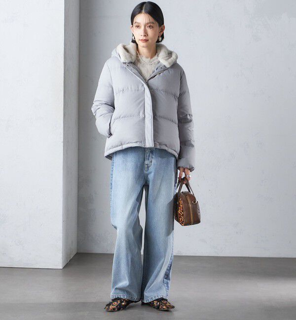 SHIPS for women「ファー付 ダウンコート」|ダウン|