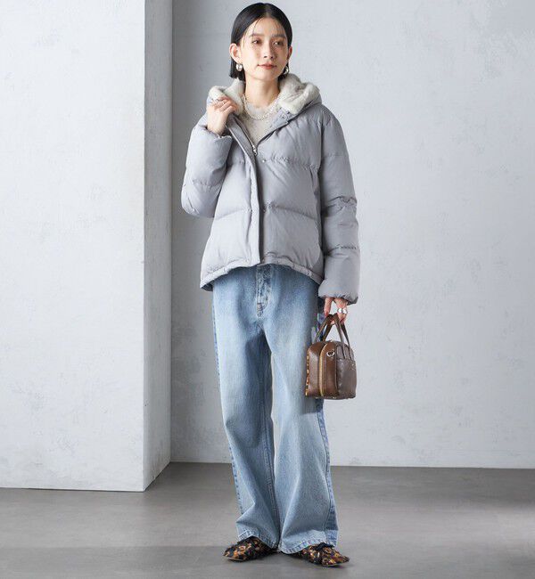 SHIPS for women「ファー付 ダウンコート」|ダウン|