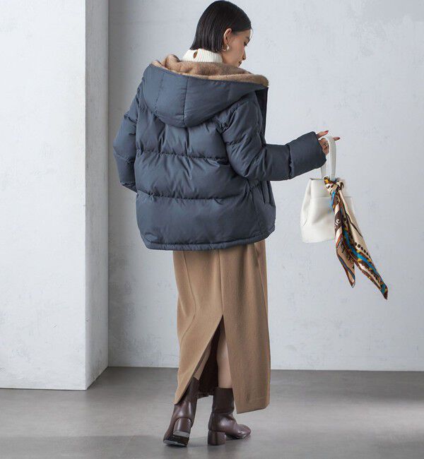 SHIPS for women「ファー付 ダウンコート」|ダウン|