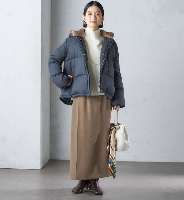 SHIPS for women「ファー付 ダウンコート」|ダウン|