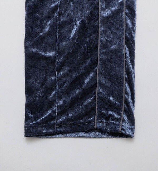 SHIPS「City Ambient Products: クラッシュ ベロア トラックパンツ（セットアップ対応）」|チノ|