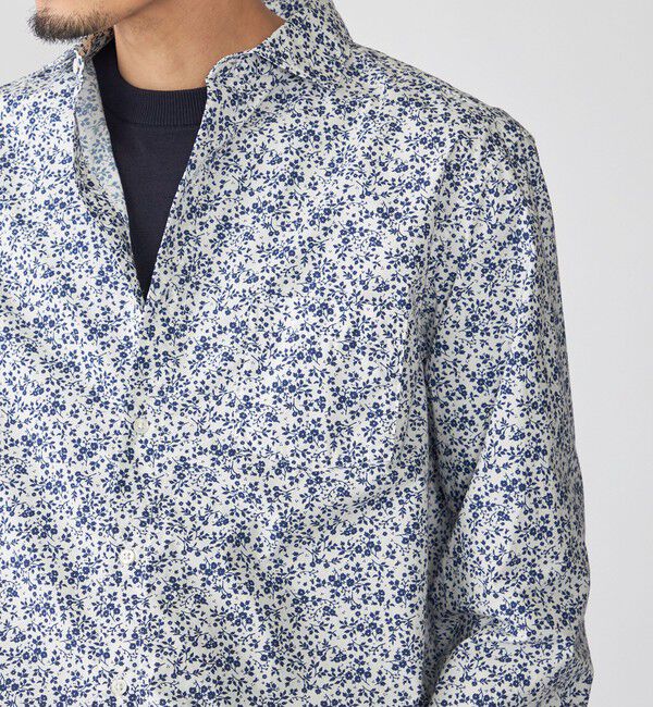 SHIPS「SHIPS: セミワイド フラワー プリント シャツ」|シャツ・ブラウス|