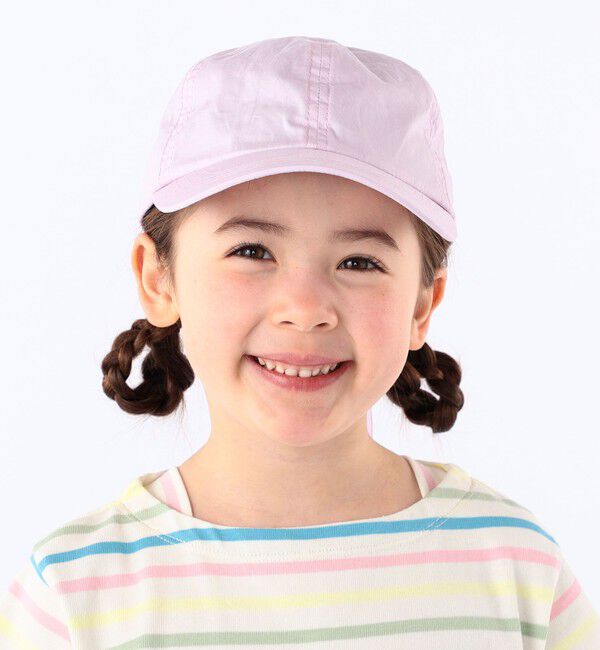 SHIPS KIDS「SHIPS KIDS:〈吸水速乾〉バック リボン キャップ」|キャップ・キャスケット|