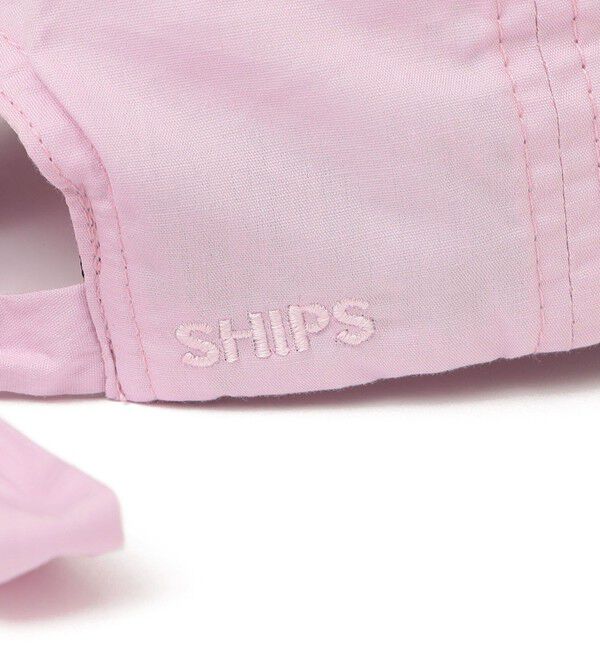 SHIPS KIDS「SHIPS KIDS:〈吸水速乾〉バック リボン キャップ」|キャップ・キャスケット|