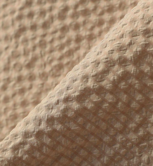 SHIPS KIDS「SHIPS KIDS:140～150cm /〈UVカット/洗濯機可能〉フリル パーカ」|ブルゾン・スタジャン|