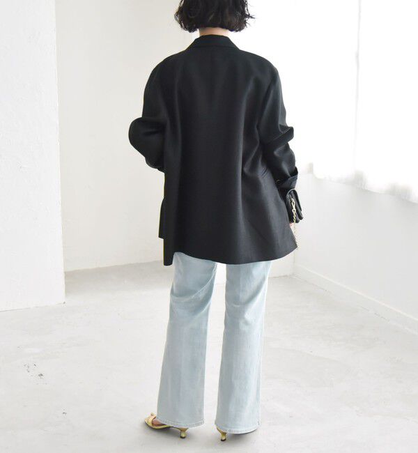 quaranciel「quaranciel: バスケット ダブル テーラード オーバー ジャケット」|テーラードジャケット|