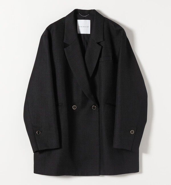 quaranciel「quaranciel: バスケット ダブル テーラード オーバー ジャケット」|テーラードジャケット|