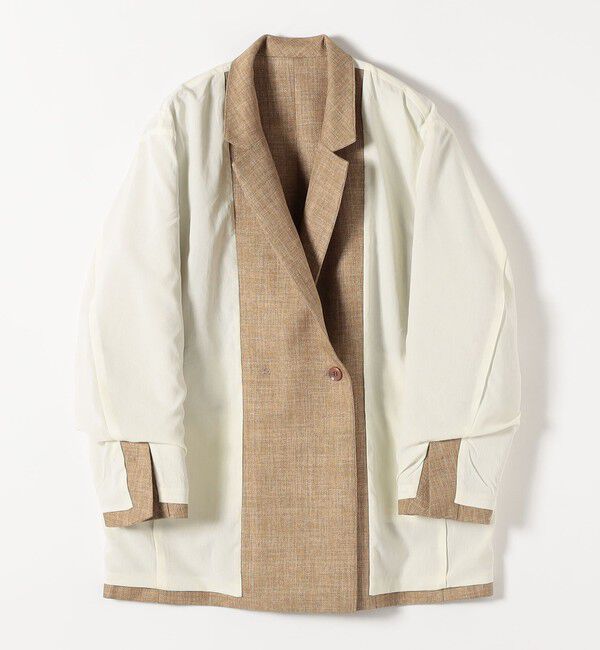 quaranciel「quaranciel: バスケット ダブル テーラード オーバー ジャケット」|テーラードジャケット|