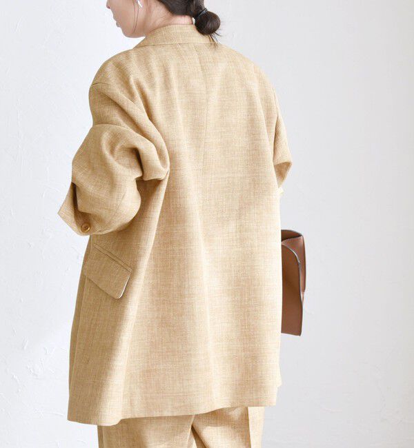 quaranciel「quaranciel: バスケット ダブル テーラード オーバー ジャケット」|テーラードジャケット|