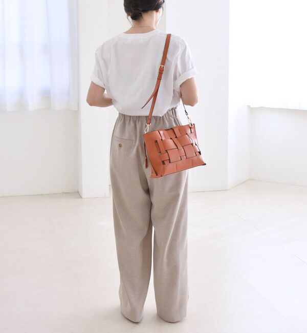 quaranciel「quaranciel:〈洗濯機可能〉ウーステッド イージー ワイドパンツ」|その他|