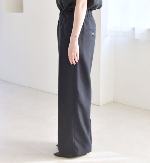 quaranciel「quaranciel:〈洗濯機可能〉ウーステッド イージー ワイドパンツ」|その他|
