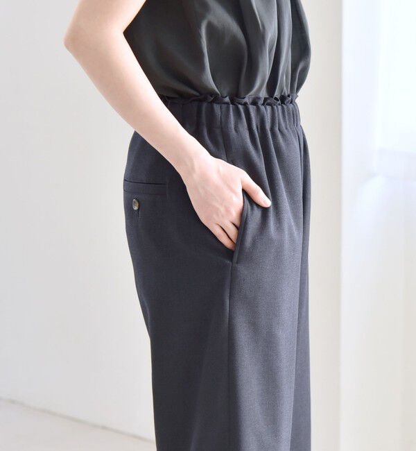 quaranciel「quaranciel:〈洗濯機可能〉ウーステッド イージー ワイドパンツ」|その他|