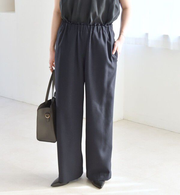 quaranciel「quaranciel:〈洗濯機可能〉ウーステッド イージー ワイドパンツ」|その他|