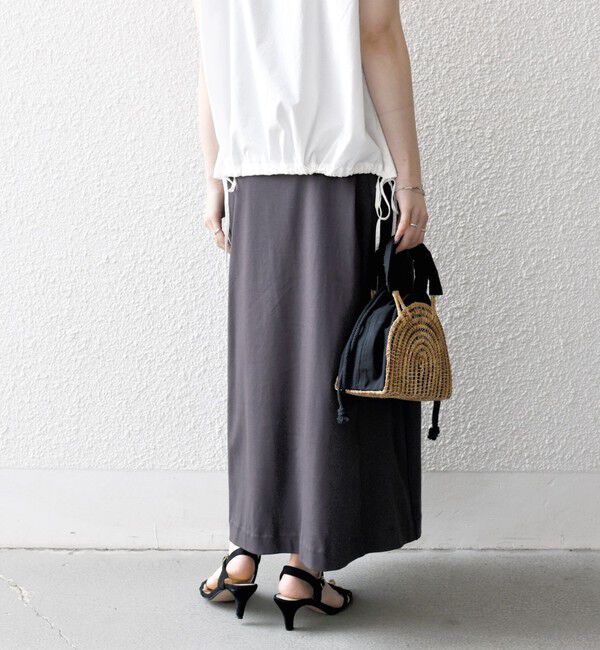 SHIPS any「《一部追加予約》SHIPS any:〈接触冷感/汗染み防止加工/洗濯機可能〉Iライン イージー スカート」|スカート|