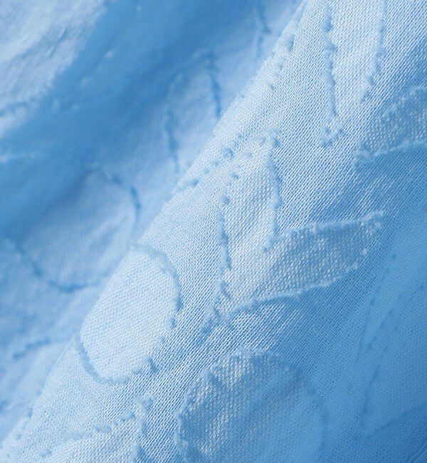 SHIPS for women「〈手洗い可能〉コットン ドビー 袖 ボリューム ブラウス」|シャツ・ブラウス|