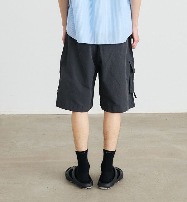 SHIPS「City Ambient Products: CTN/NYN バギー カーゴ ショーツ」|チノ|