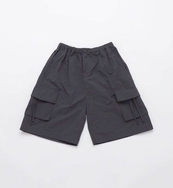 SHIPS「City Ambient Products: CTN/NYN バギー カーゴ ショーツ」|チノ|