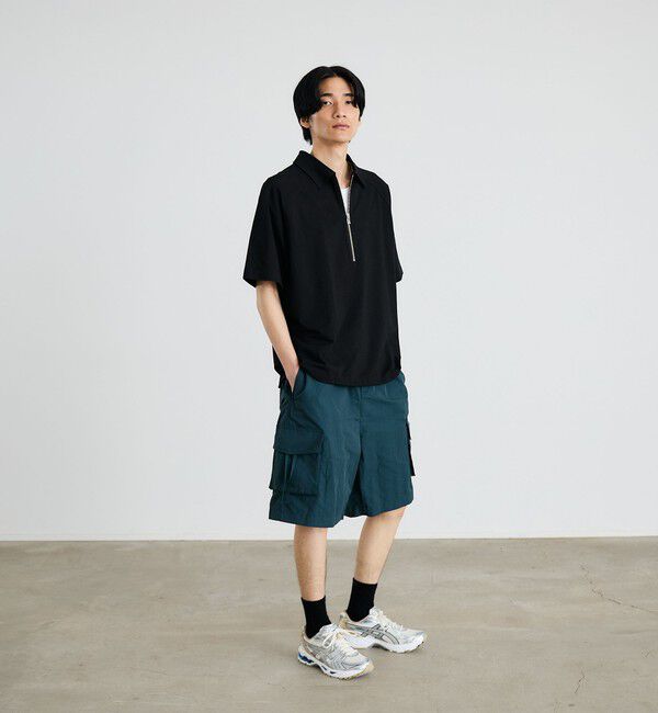 SHIPS「City Ambient Products: CTN/NYN バギー カーゴ ショーツ」|チノ|