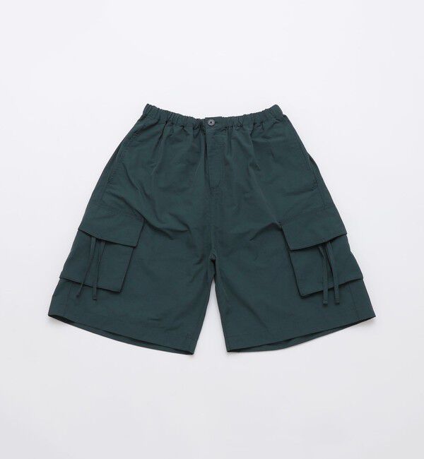 SHIPS「City Ambient Products: CTN/NYN バギー カーゴ ショーツ」|チノ|