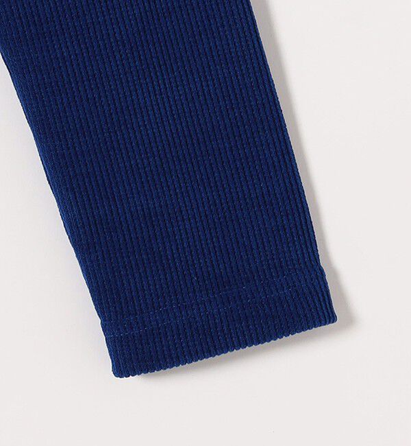 quaranciel「quaranciel:〈洗濯機可能〉ポリエステル ベロア スクエア ネック プルオーバー」|Tシャツ・カットソー|