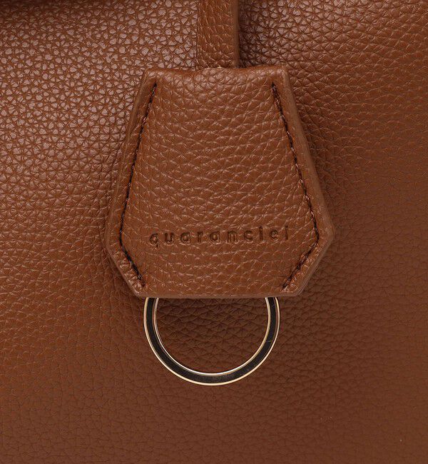 quaranciel「quaranciel: 2way 金具 ベルト スクエア トート バッグ（A4対応）」|トートバッグ|