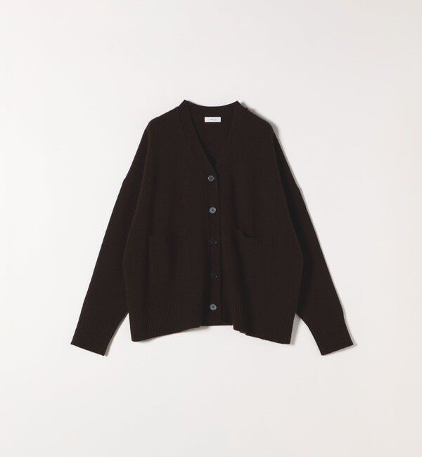 SHIPS any「SHIPS any:〈手洗い可能〉AQUA カシミヤ ミックス Vネック カーディガン」|カーディガン|