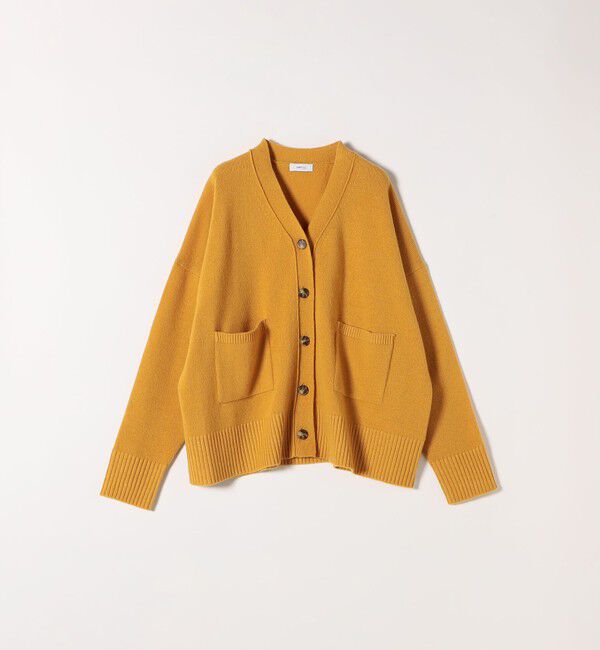 SHIPS any「SHIPS any:〈手洗い可能〉AQUA カシミヤ ミックス Vネック カーディガン」|カーディガン|