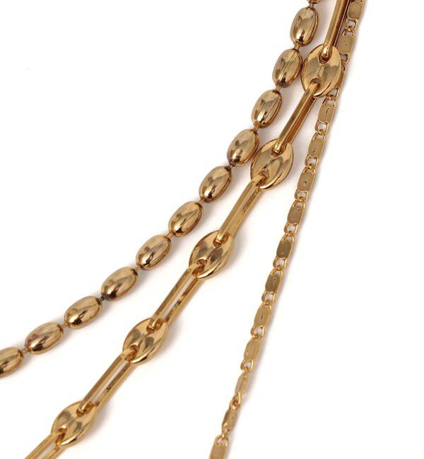 SHIPS for women「in mood:マルチ リンク チェーン ネックレス」|ネックレス|