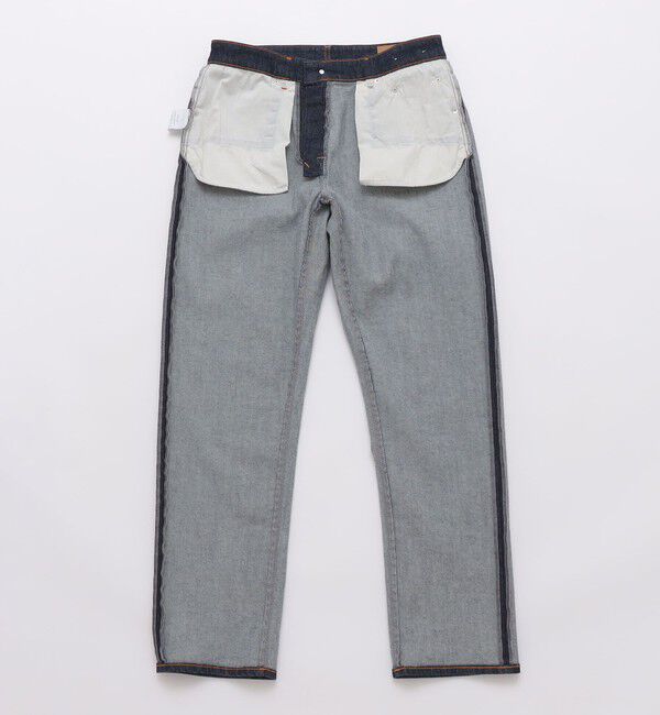 SHIPS「YCHAI: ロブスト ロウデニム ソリッド パンツ」|デニム|