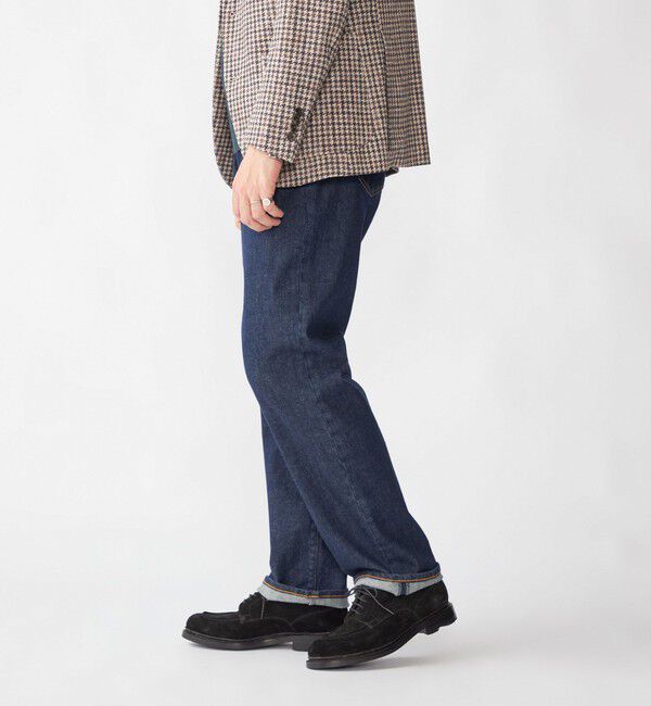 SHIPS「YCHAI: ロブスト ロウデニム ソリッド パンツ」|デニム|