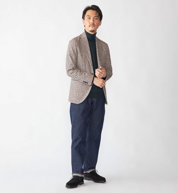 SHIPS「YCHAI: ロブスト ロウデニム ソリッド パンツ」|デニム|