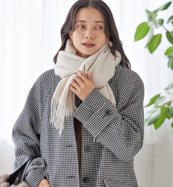 SHIPS for women「ウール カシミヤ ウォッシャブル ストール」|ストール|