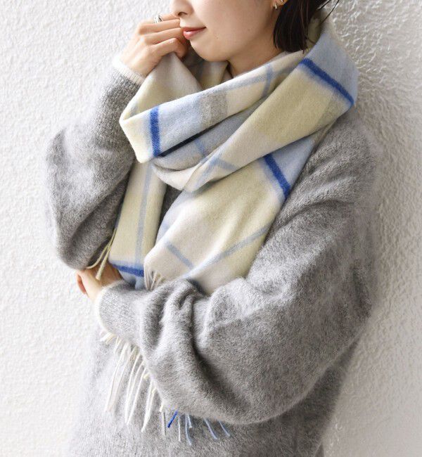 SHIPS for women「ウール カシミヤ ウォッシャブル ストール」|ストール|