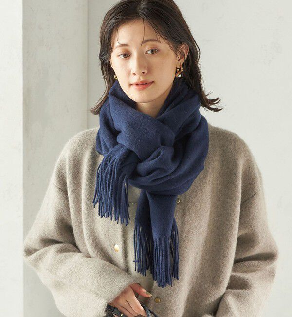 SHIPS for women「ウール カシミヤ ウォッシャブル ストール」|ストール|