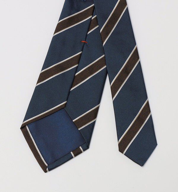 SHIPS「FRANCOBASSI: モガドール メランジ ストライプ ネクタイ」|ネクタイ・蝶ネクタイ|