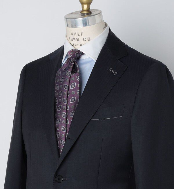 SHIPS「FRANCO BASSI: シルク コンビ コモン ネクタイ」|ネクタイ・蝶ネクタイ|