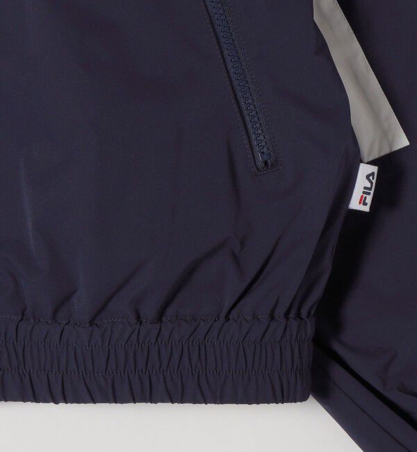 SHIPS any「【SHIPS any別注】FILA:〈洗濯機可能〉スタンドカラー ジップ ライン ブルゾン」|その他|