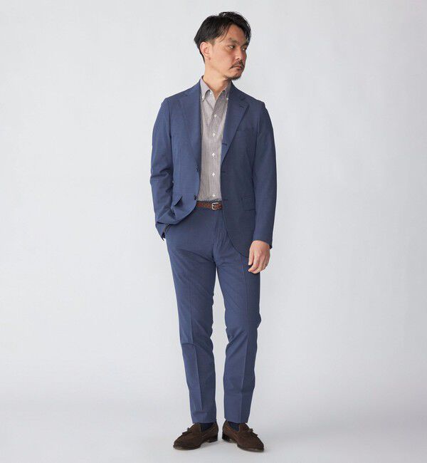 SHIPS「SHIPS:〈FUNCTION〉ライト アンストラクチャード スラックス(セットアップ対応)」|スラックス|